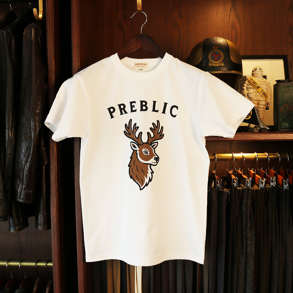 STAG T-SHIRT col.White