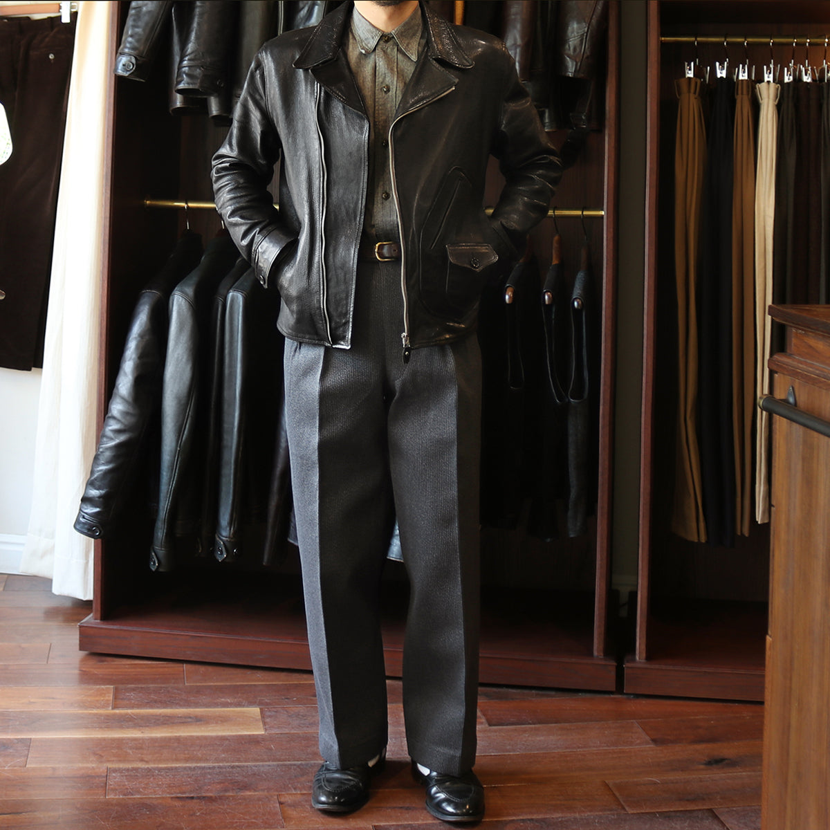 FORT - Bedford Cord col.Charcoal Gray