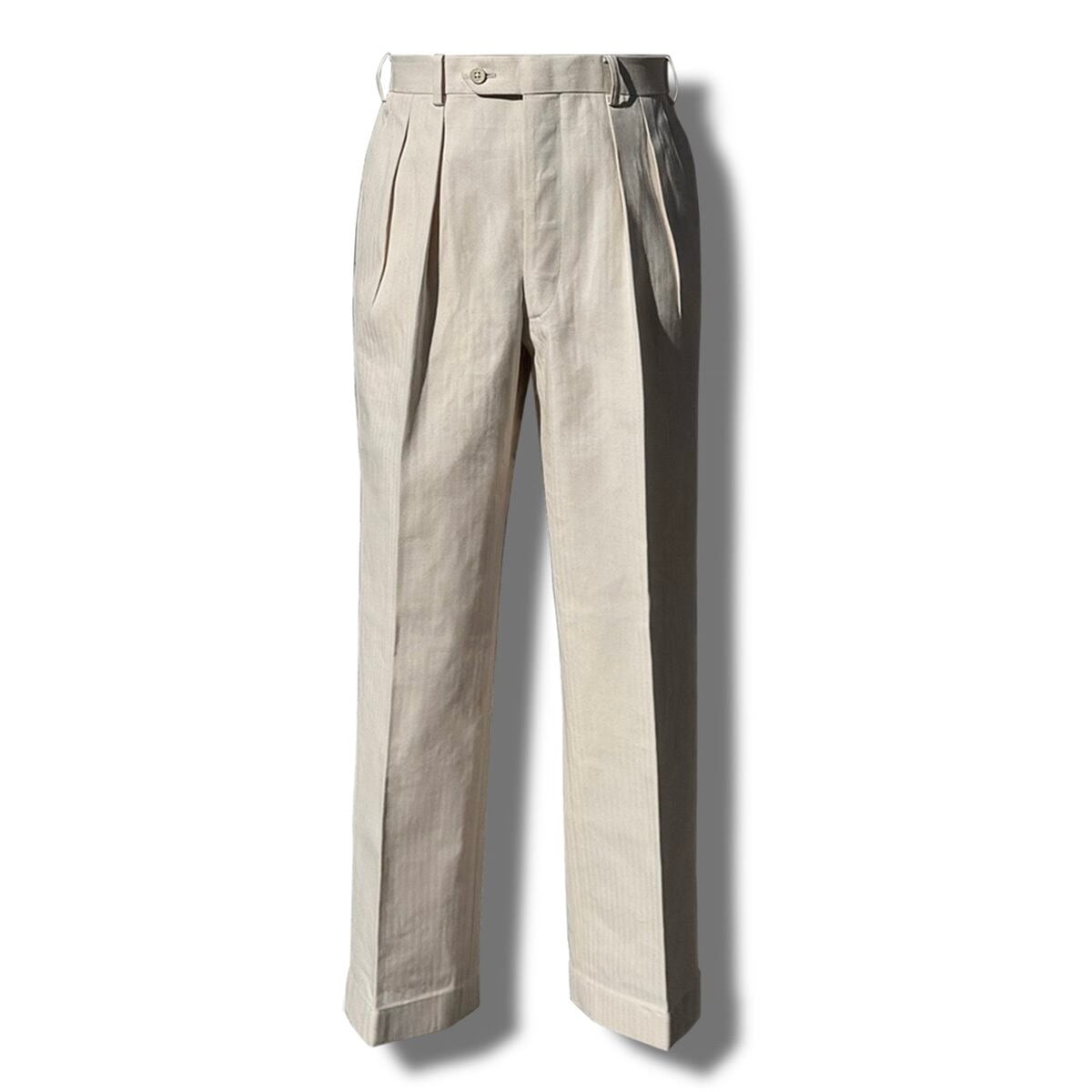 FORT - Herringbone Cotton col.Ivory