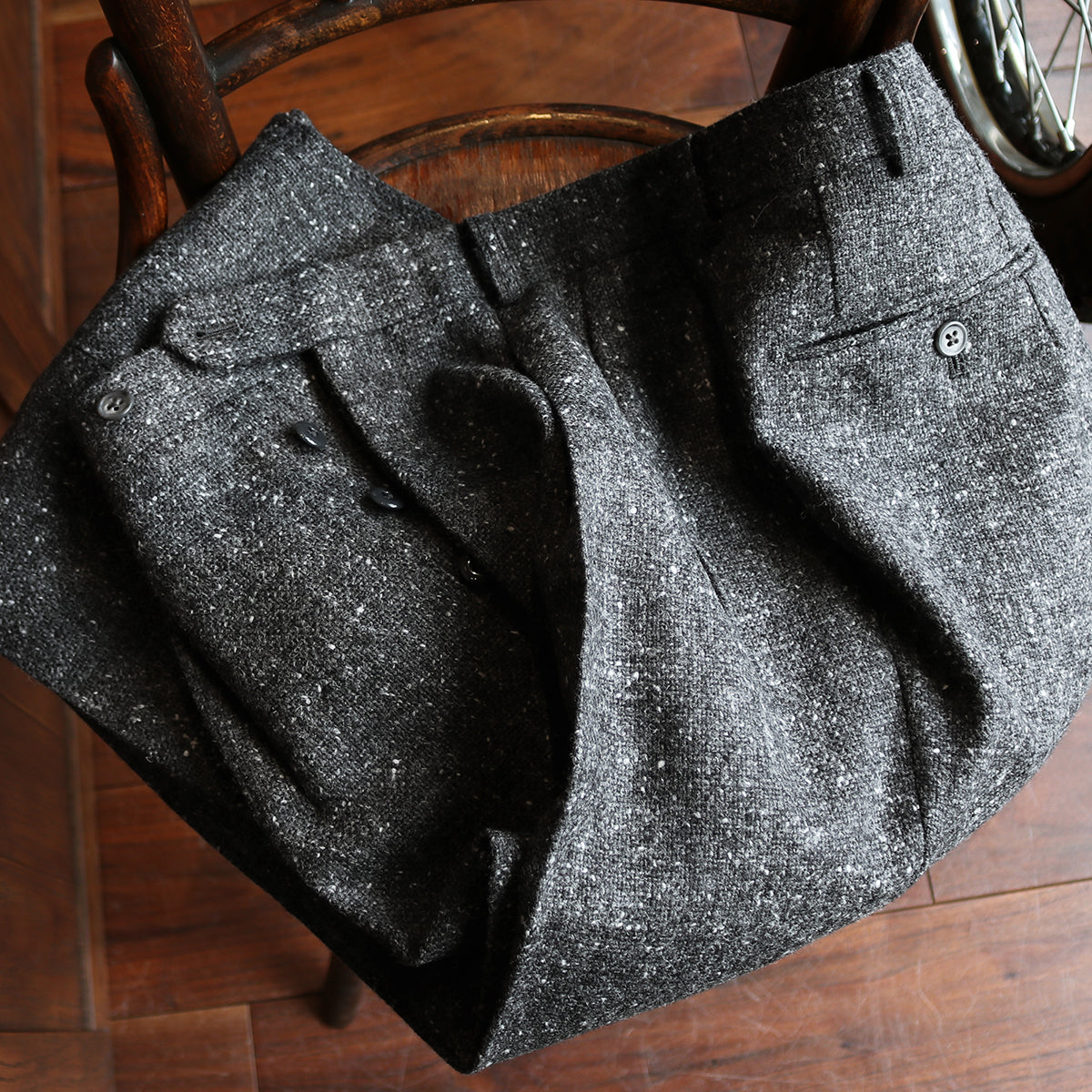 FORT W.BILL Marbling Tweed col.Gray