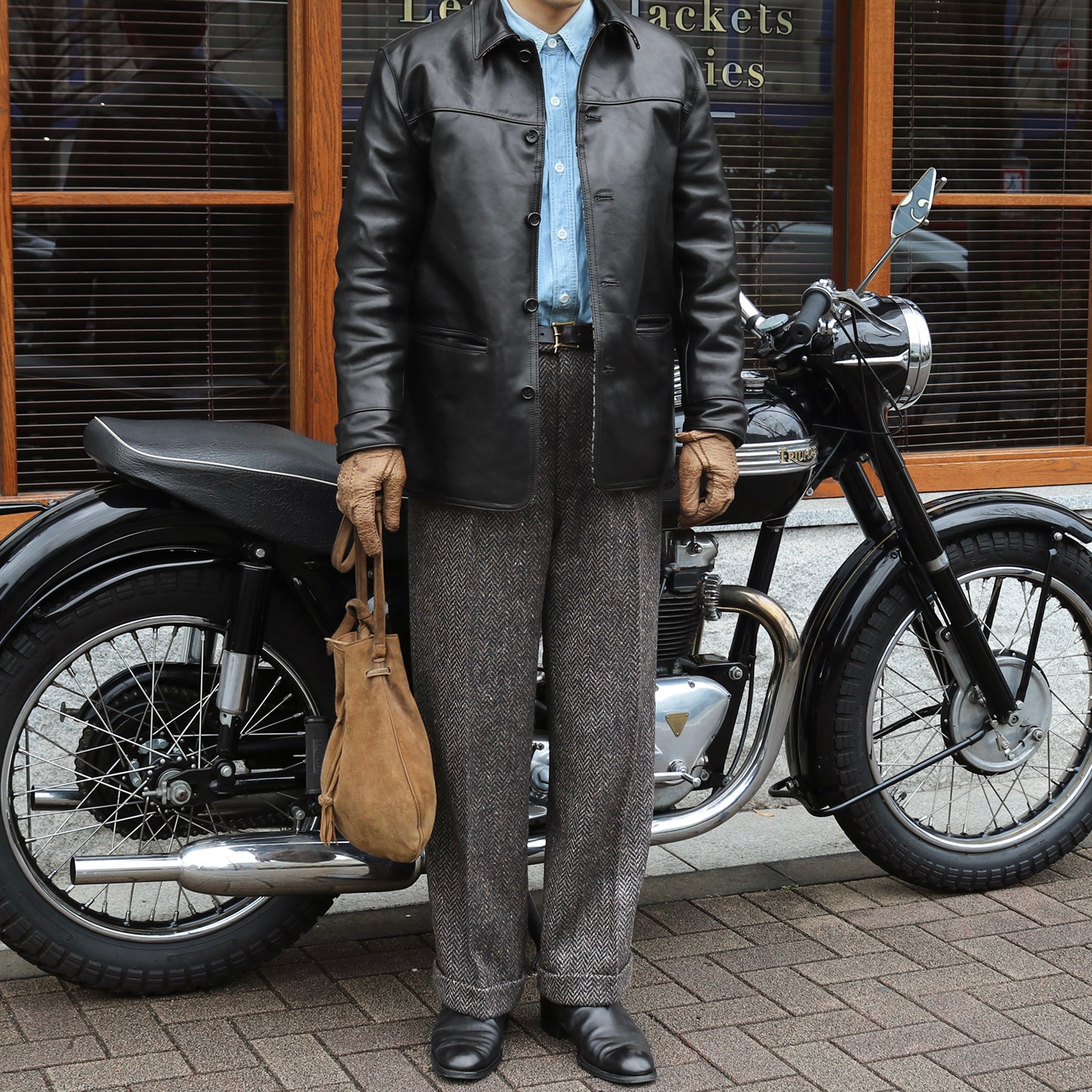 CRANK Vacchetta Horsehide col.Black