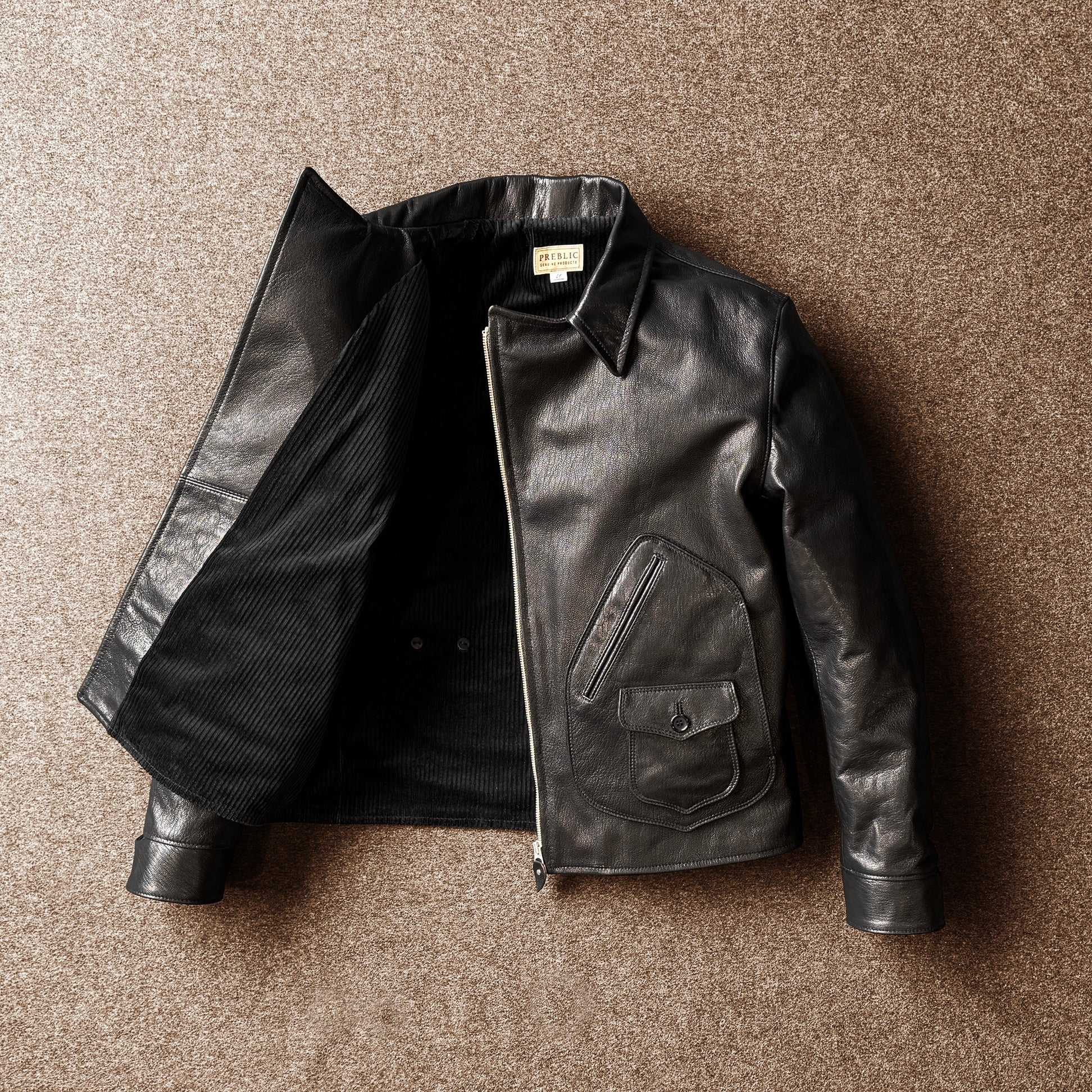 GRAIN Goatskin col.Black