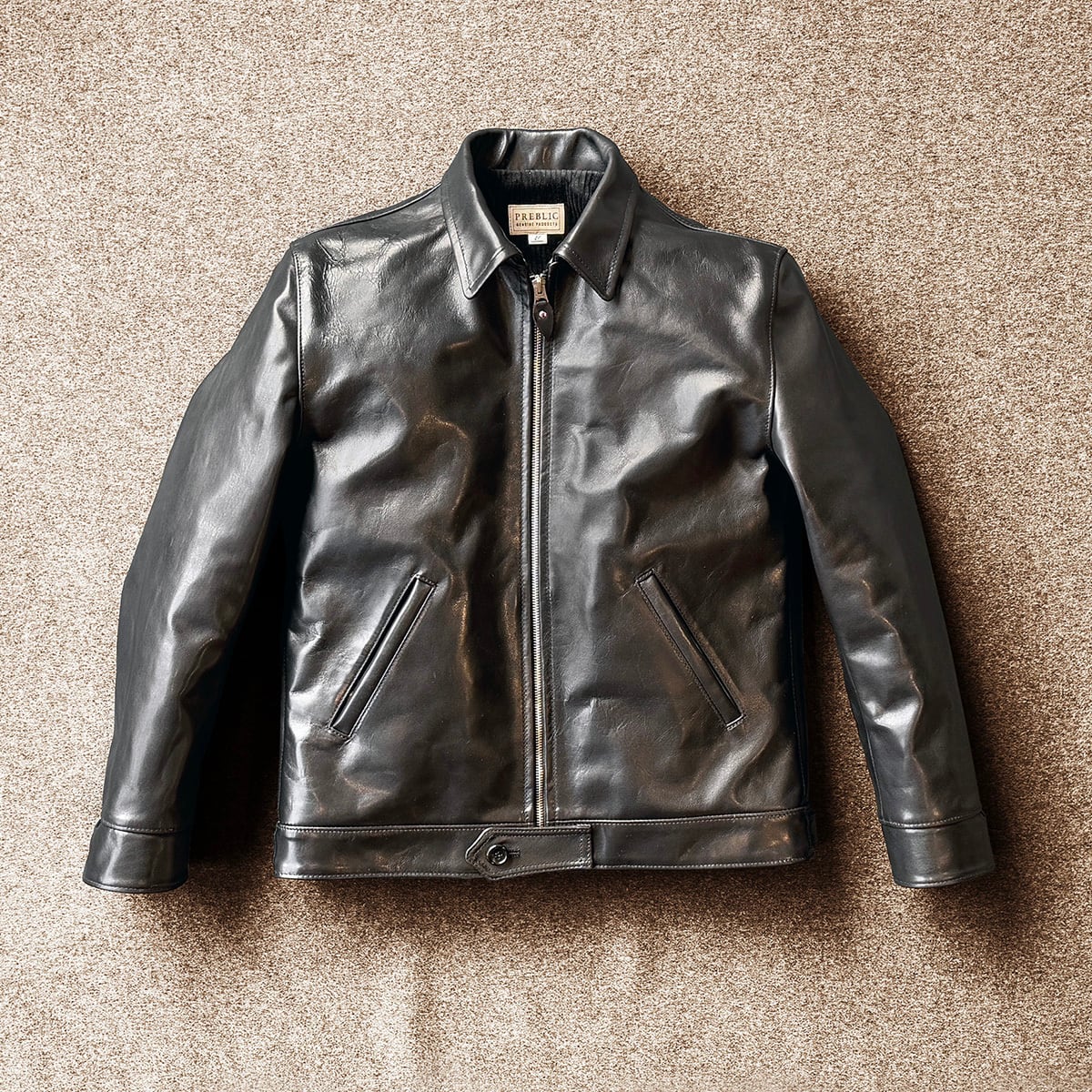 DALTON Horsehide col.Black