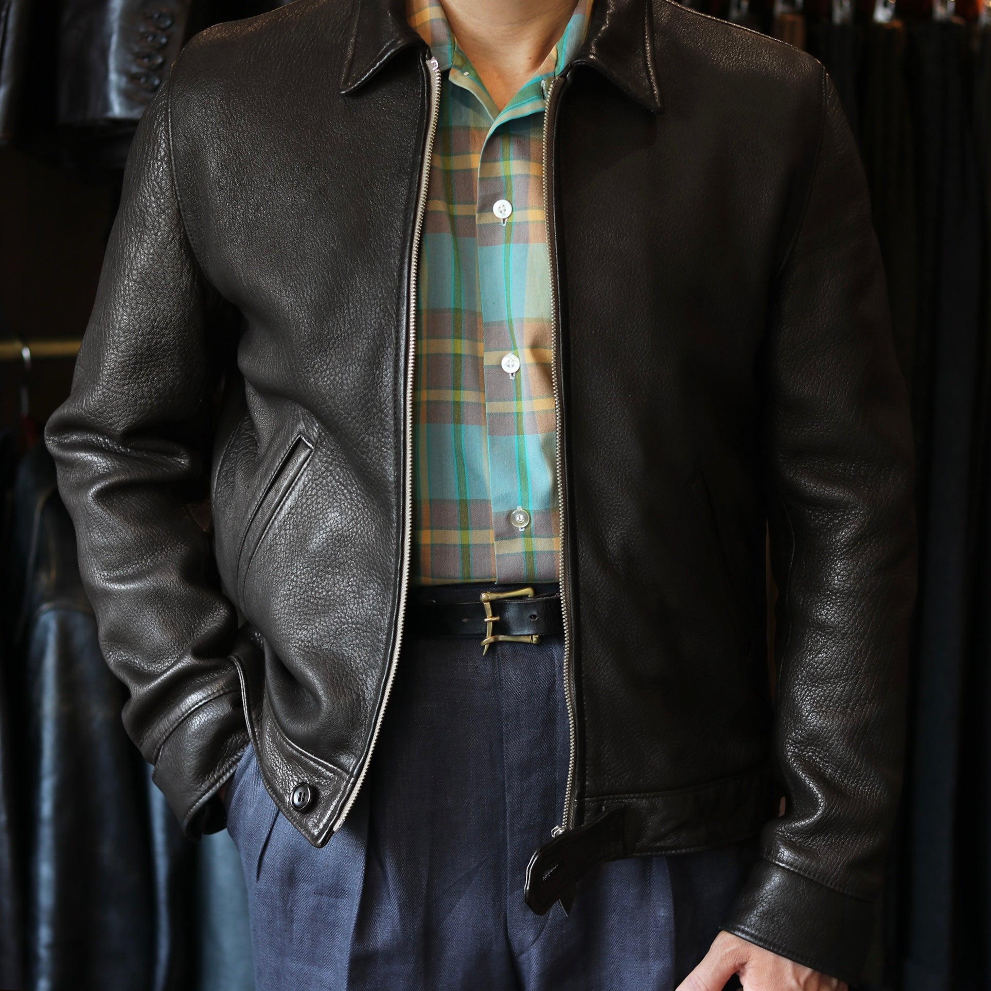 DALTON Deerskin col.Black