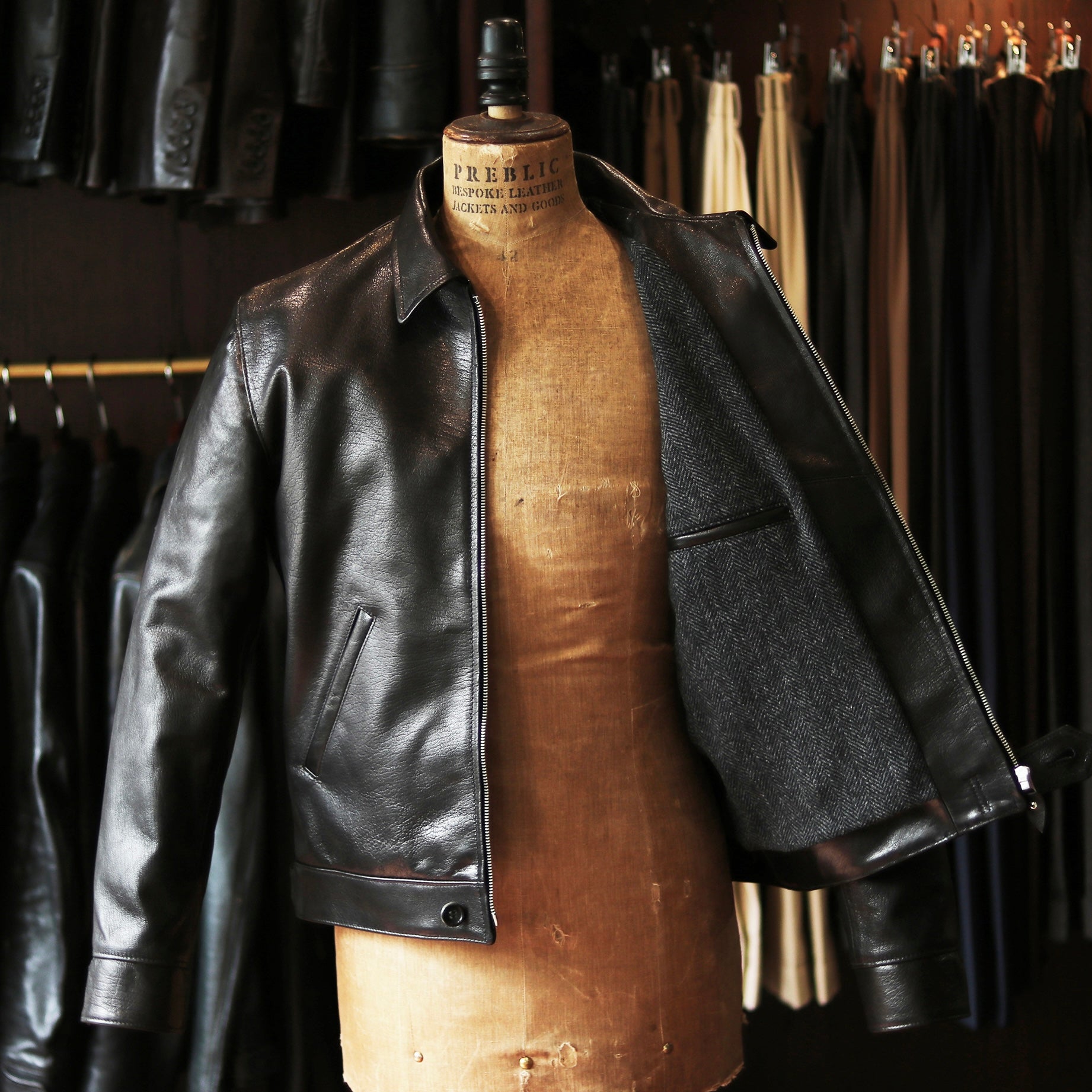 DALTON Goatskin col.Black