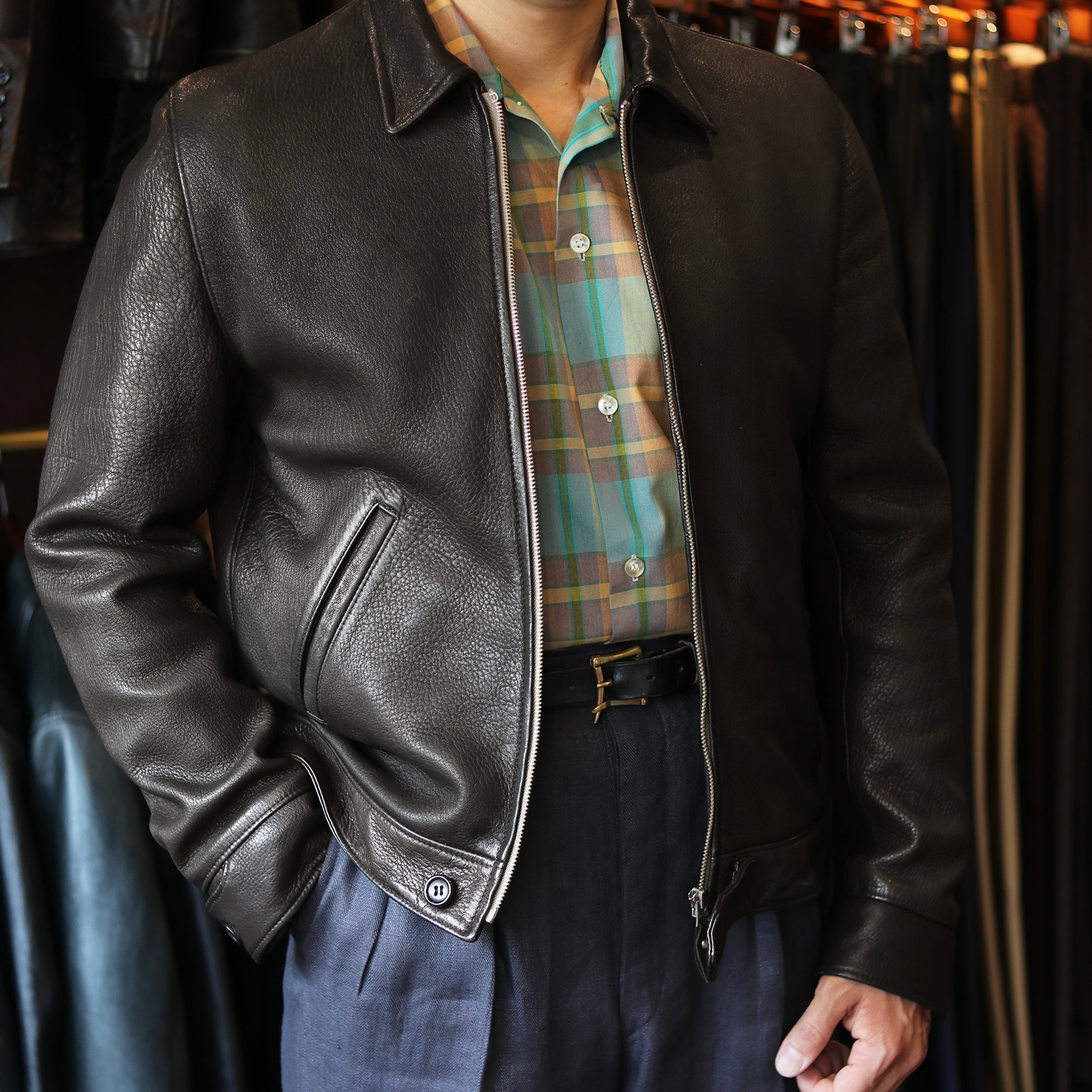 DALTON Deerskin col.Black