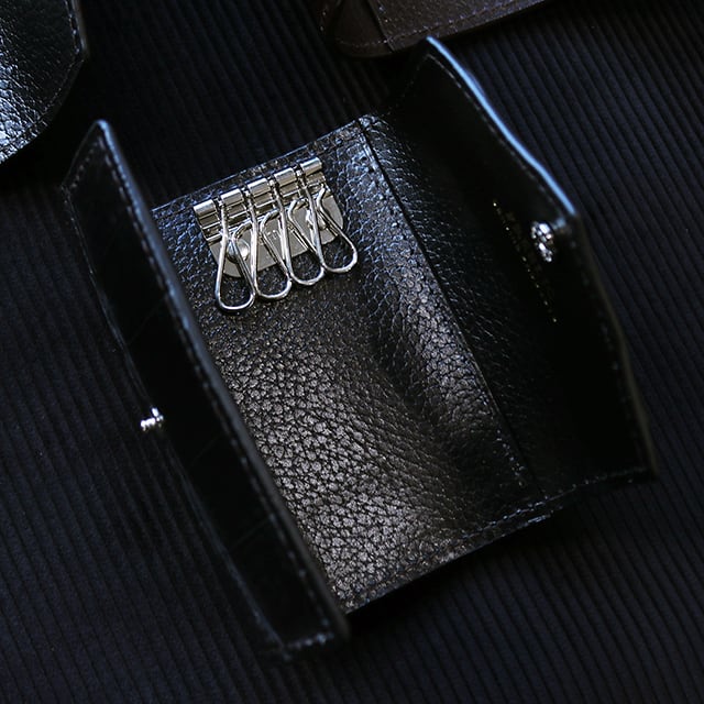 LEYTON - Crocodile col.Black