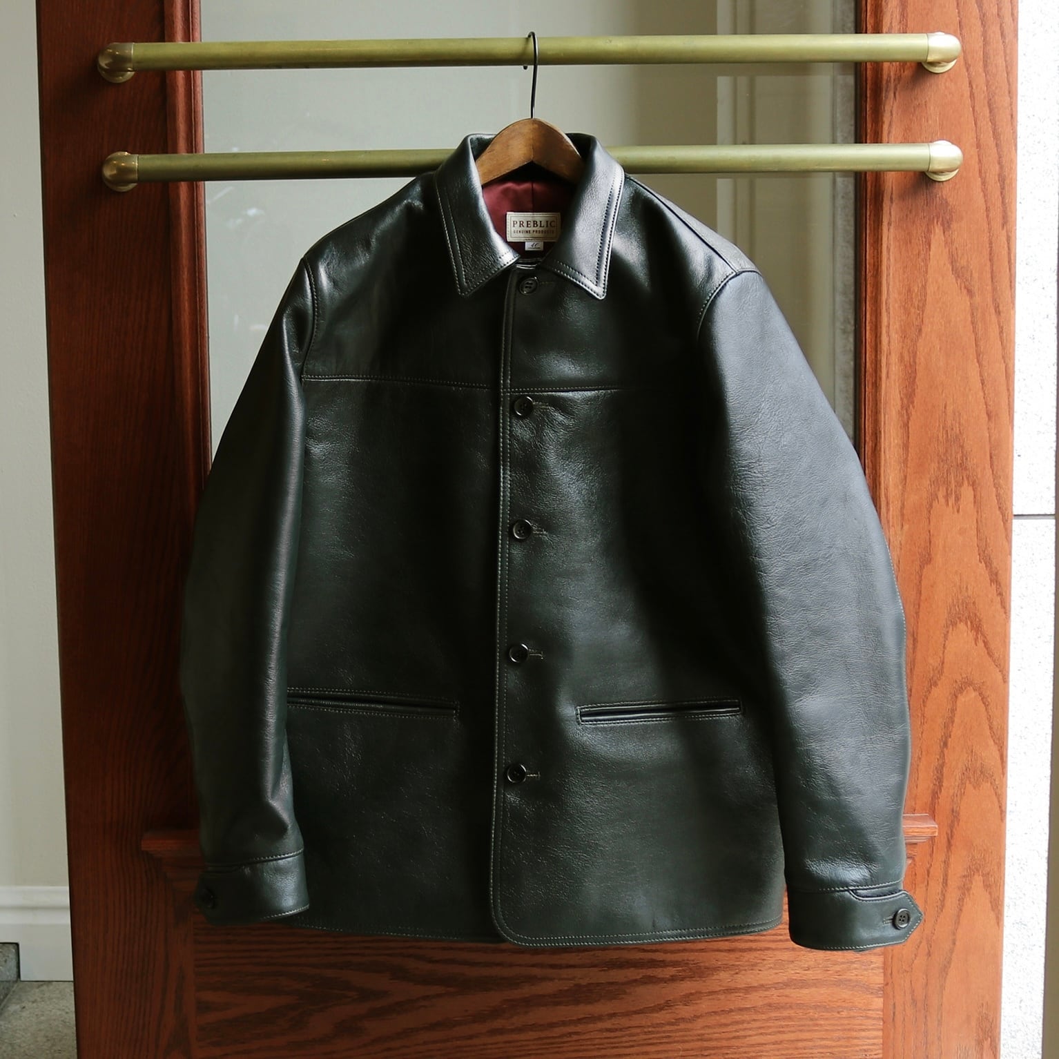 CRANK Sheepskin col.Dark Olive