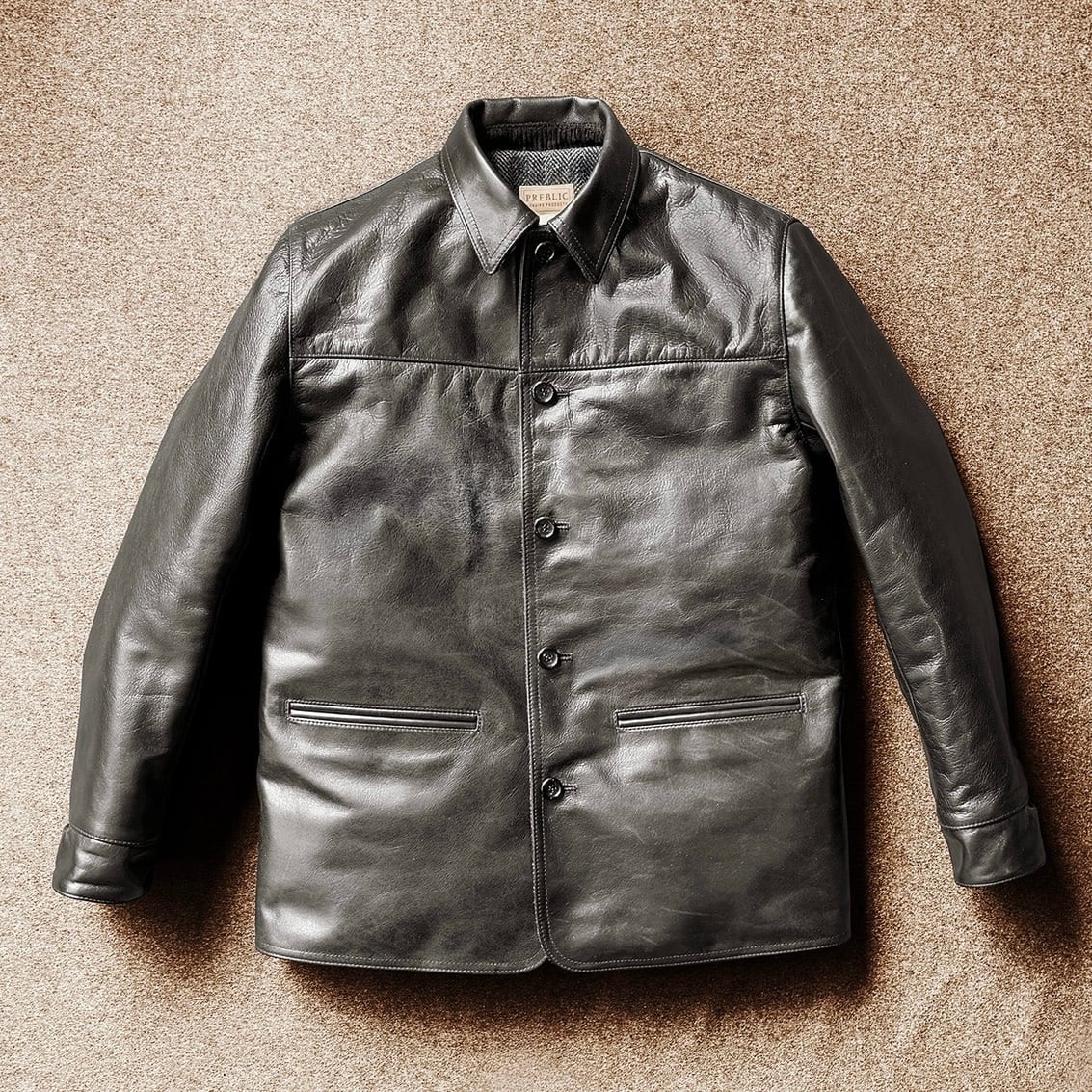 CRANK Horsehide col.Black