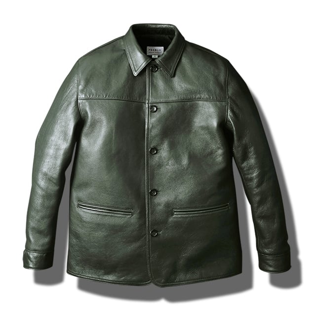 CRANK Sheepskin col.Dark Olive