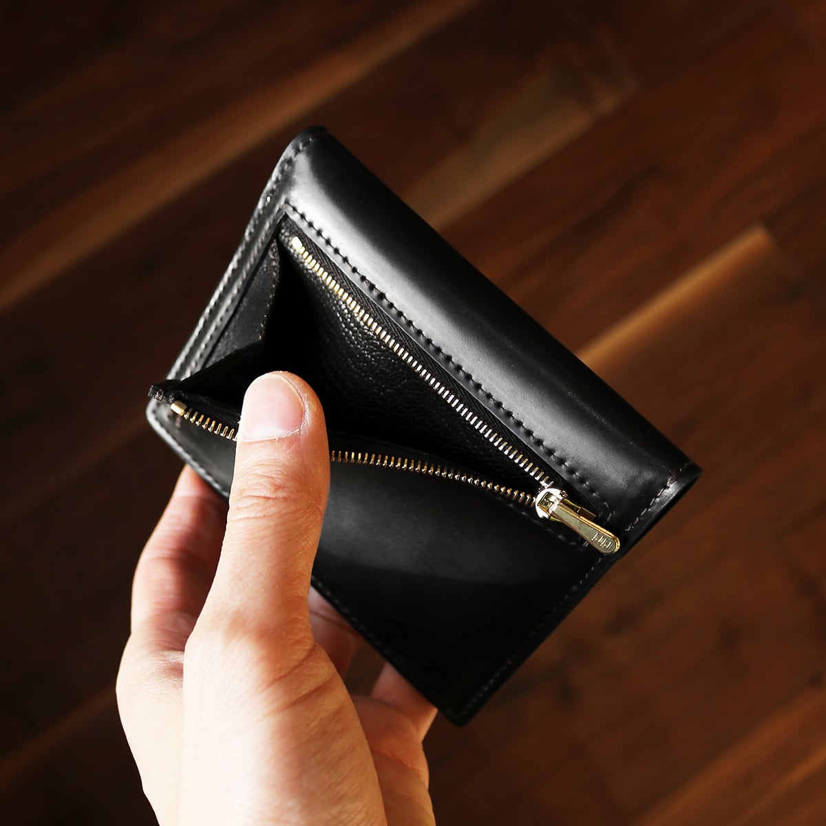 LOM - Horween Shell Cordovan col.Black